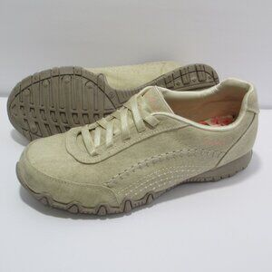 Skechers Relaxed Fit Memory Foam Sneakers Womens Size 7.5 Tan